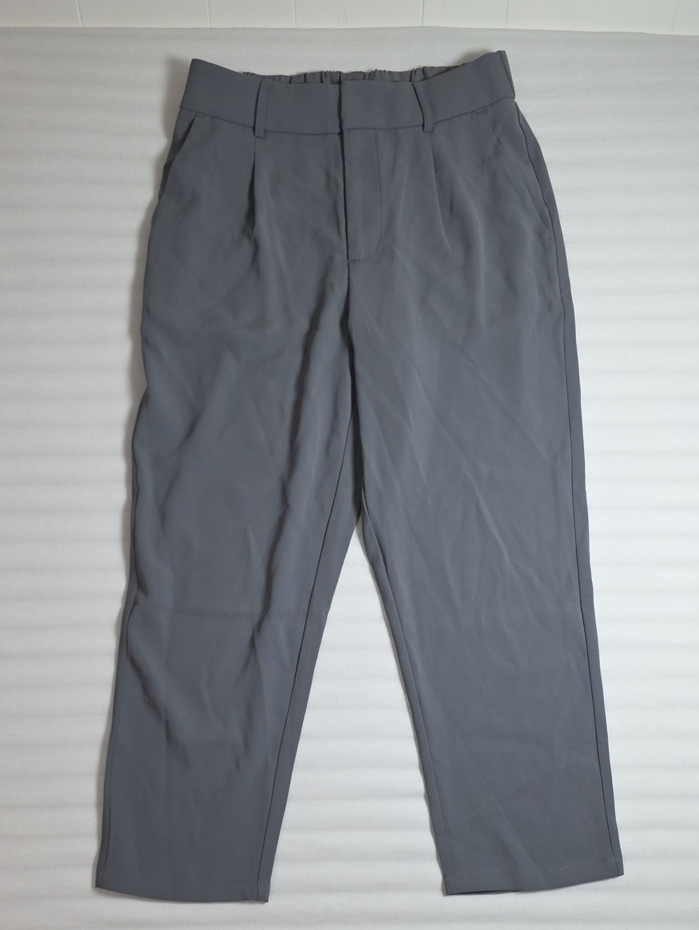 0900 Halara Gray Work Pants; M/P